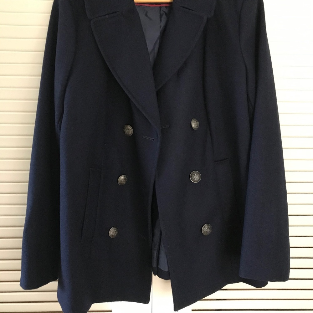 Merona Wool Blend Double Breasted Pea Coat.